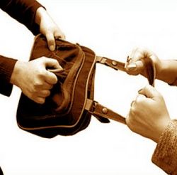 преступник грабитель