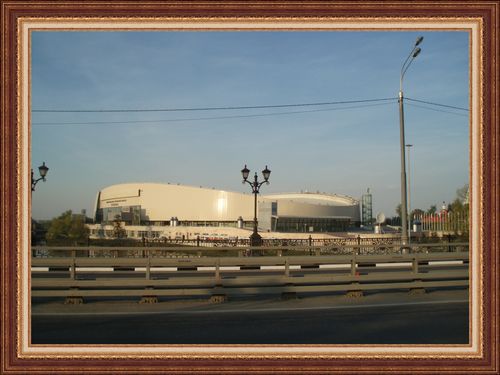 Виды Коломны. Конькобежный центр. 2014.