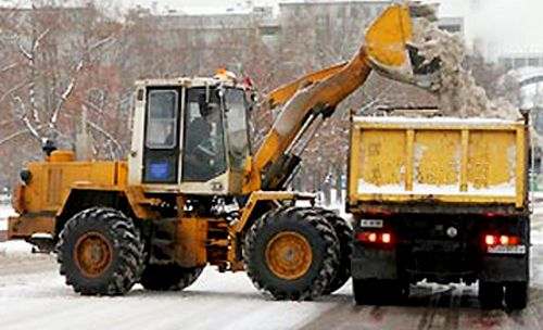 Уборка снега в Коломне Уборка снега в Коломне