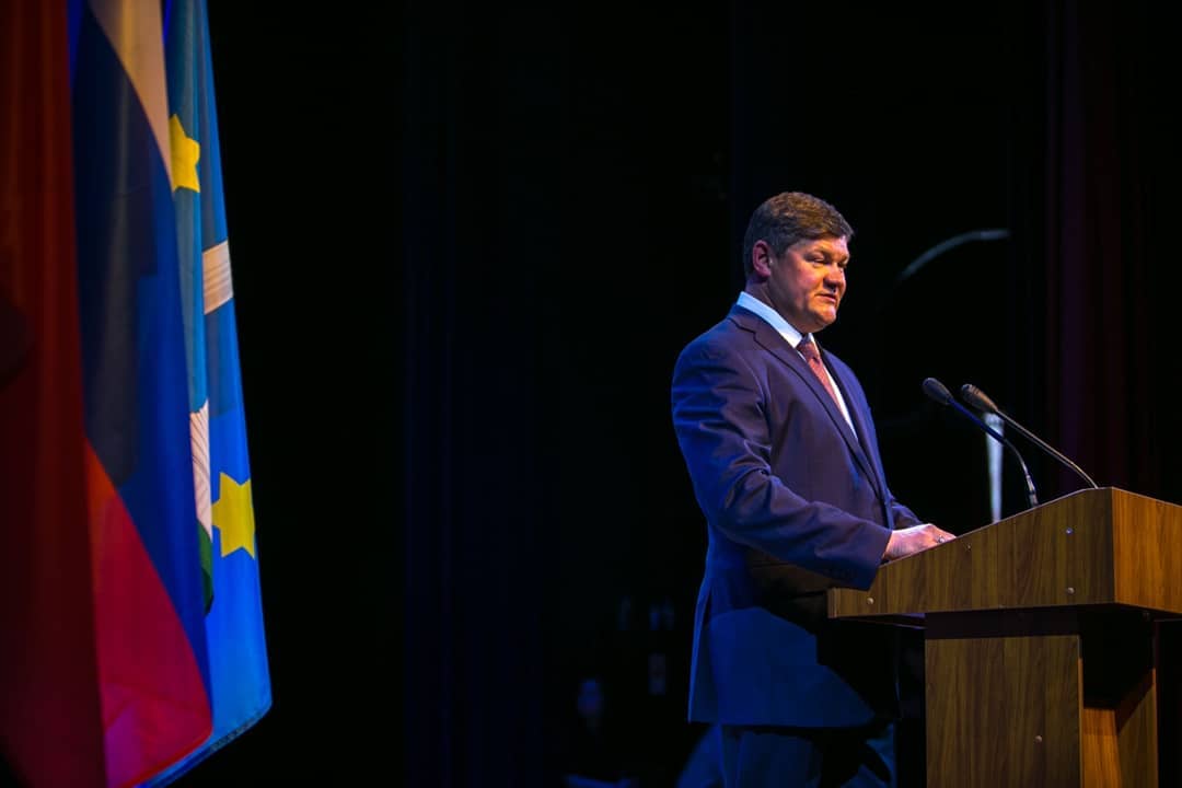 Мэр Коломны: Спасибо, всем, кто поддержал меня сегодня и пришел на ежегодный отчёт перед жителями,… #Коломна